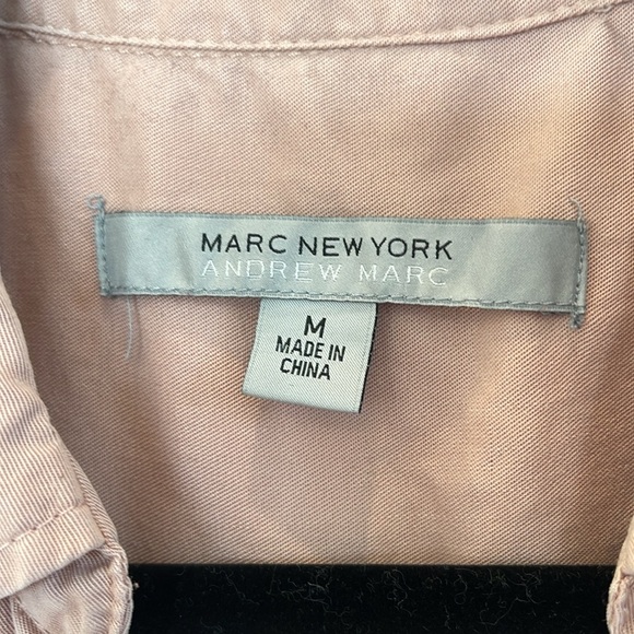 Marc New York Size M Pink Blouse - Picture 3 of 4